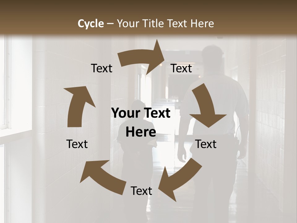 Escort Of Juvenile Offender PowerPoint Template