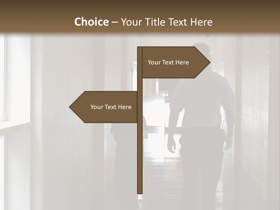 Escort Of Juvenile Offender PowerPoint Template