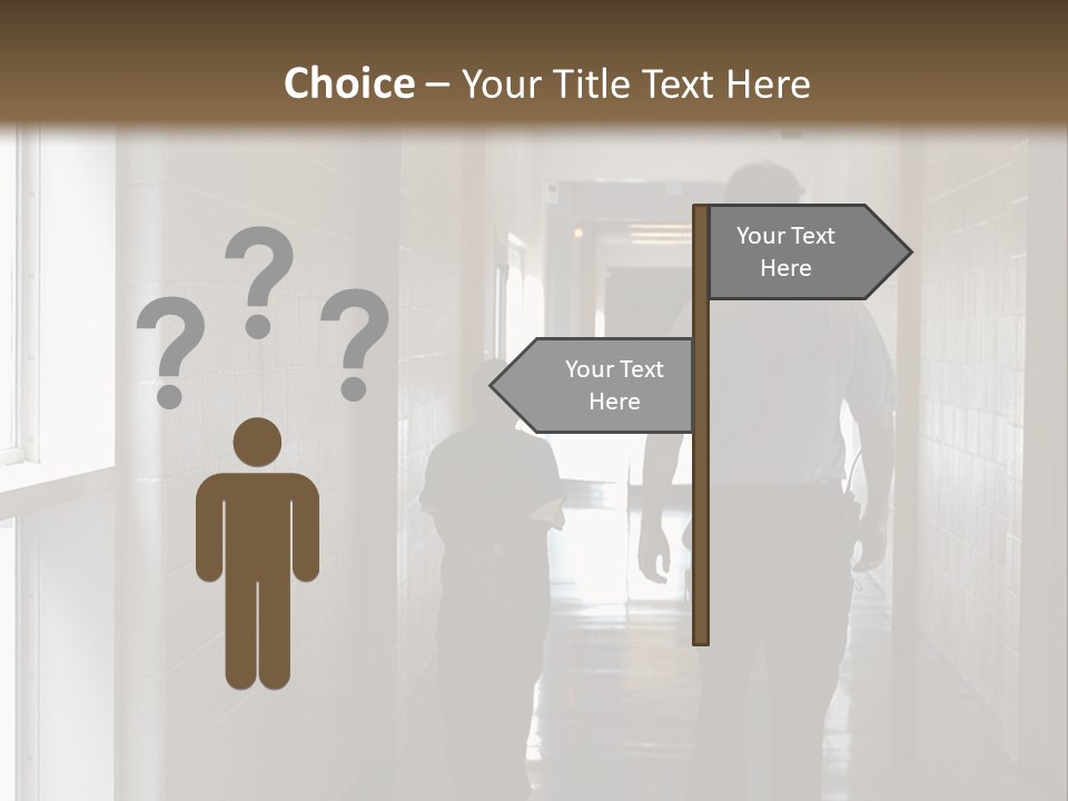 Escort Of Juvenile Offender PowerPoint Template