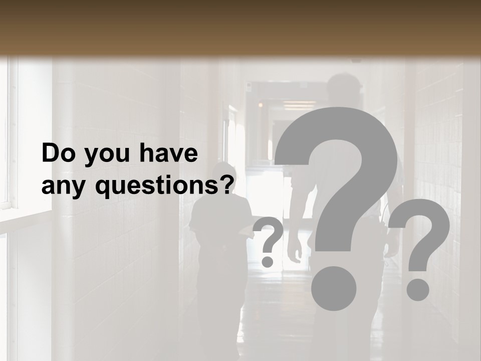 Escort Of Juvenile Offender PowerPoint Template