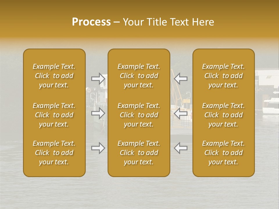 Lake Windermere Ferry, Windermere, England PowerPoint Template