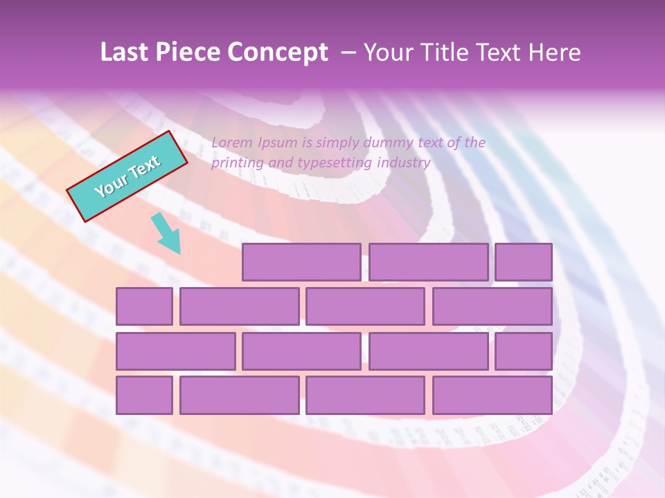 Double Exposure: Bald Eagle In The Foreground With The American Flag Blurred In The Background. PowerPoint Template