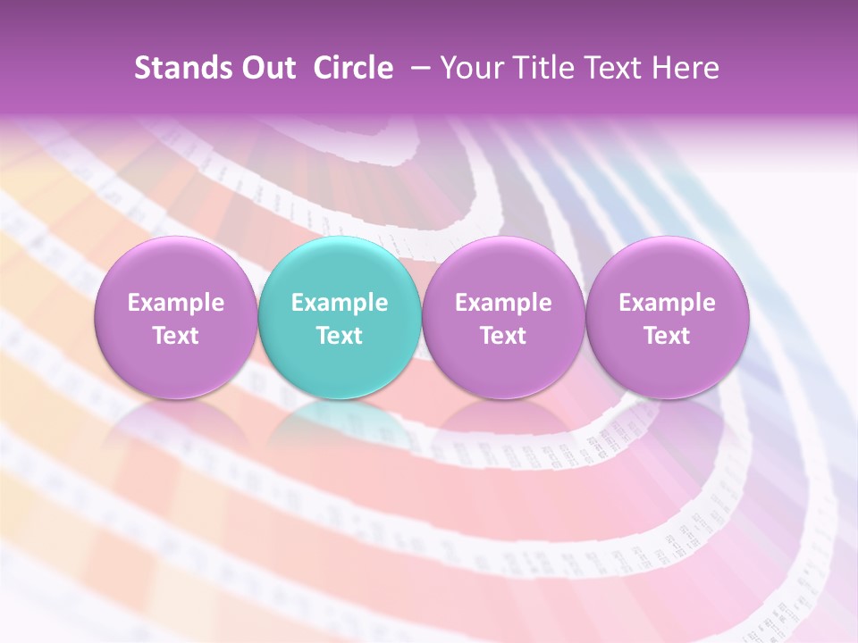 Double Exposure: Bald Eagle In The Foreground With The American Flag Blurred In The Background. PowerPoint Template