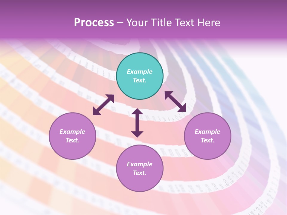 Double Exposure: Bald Eagle In The Foreground With The American Flag Blurred In The Background. PowerPoint Template