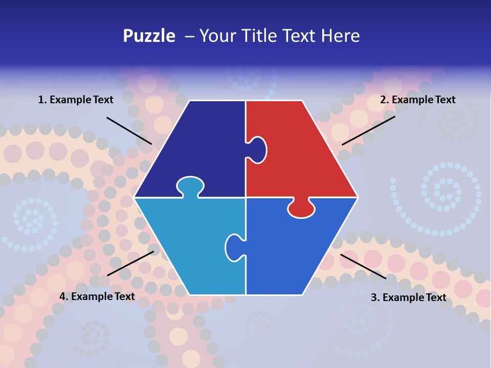 Jpeg Background Image Of Aboriginal Style Dot Art. PowerPoint Template