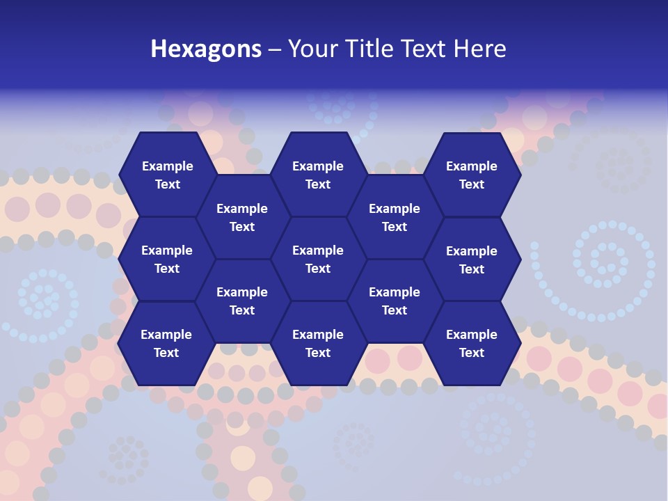 Jpeg Background Image Of Aboriginal Style Dot Art. PowerPoint Template