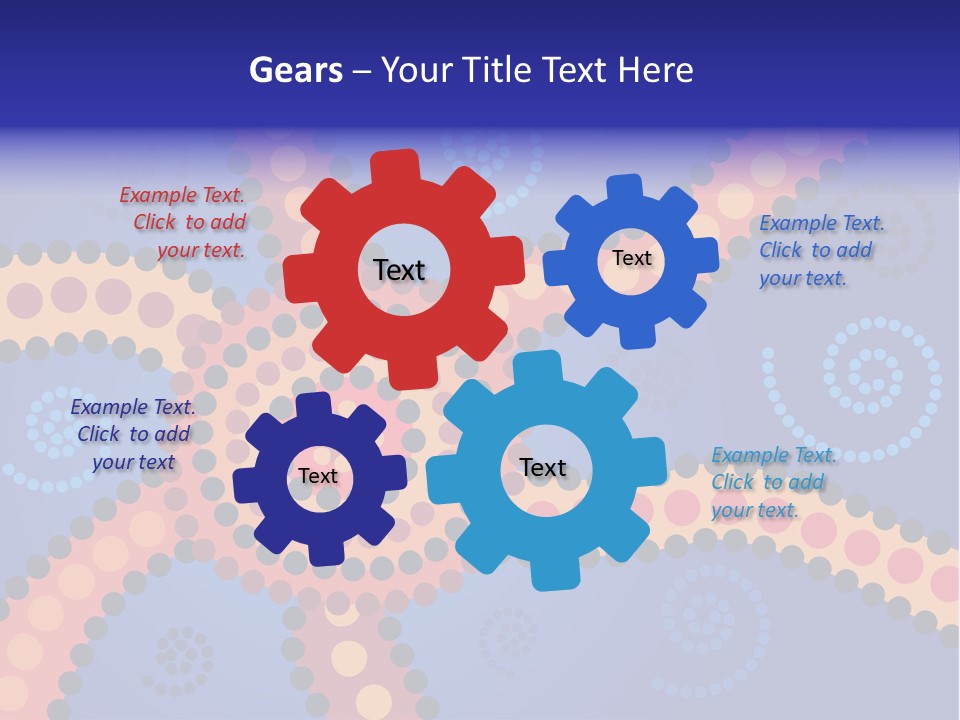 Jpeg Background Image Of Aboriginal Style Dot Art. PowerPoint Template