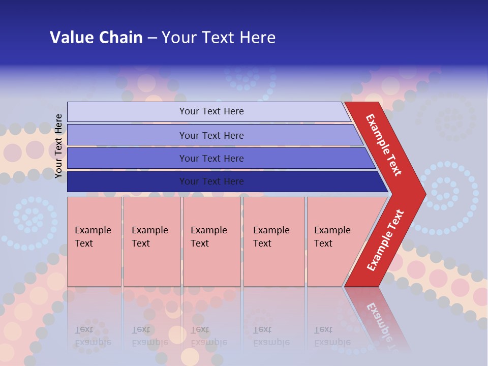 Jpeg Background Image Of Aboriginal Style Dot Art. PowerPoint Template