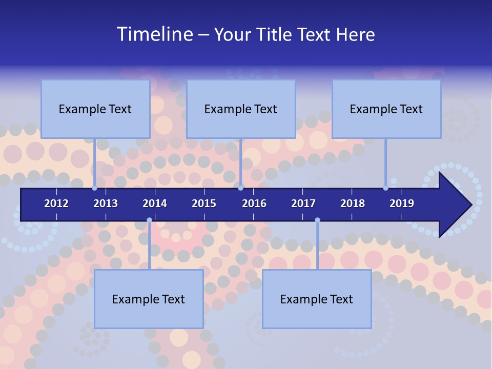 Jpeg Background Image Of Aboriginal Style Dot Art. PowerPoint Template