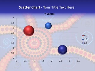 Jpeg Background Image Of Aboriginal Style Dot Art. PowerPoint Template