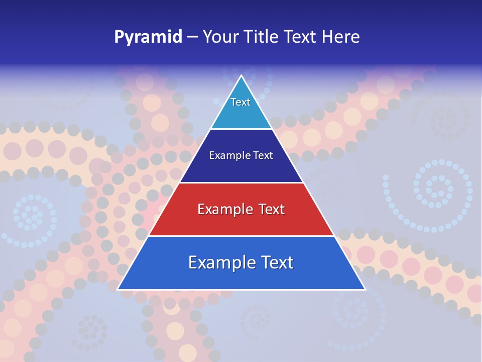 Jpeg Background Image Of Aboriginal Style Dot Art. PowerPoint Template