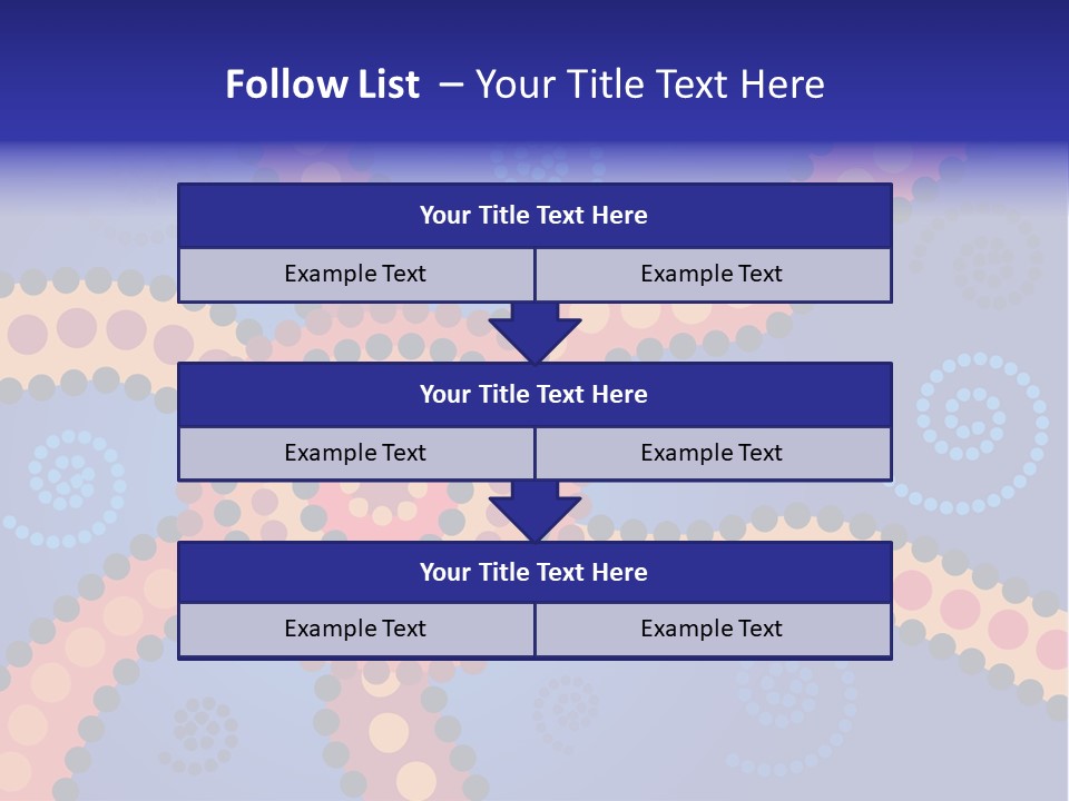 Jpeg Background Image Of Aboriginal Style Dot Art. PowerPoint Template