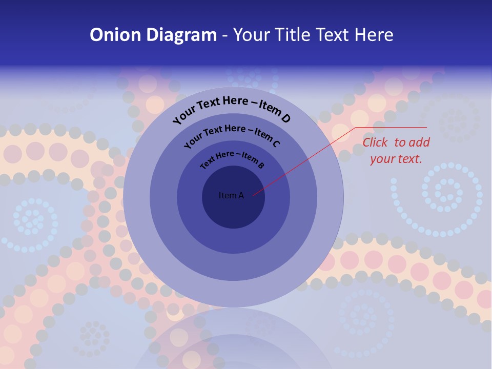 Jpeg Background Image Of Aboriginal Style Dot Art. PowerPoint Template