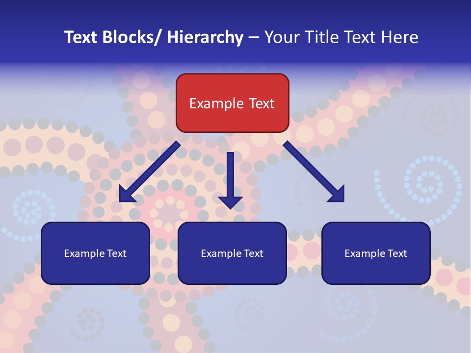 Jpeg Background Image Of Aboriginal Style Dot Art. PowerPoint Template