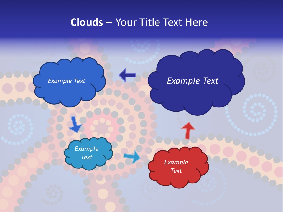 Jpeg Background Image Of Aboriginal Style Dot Art. PowerPoint Template