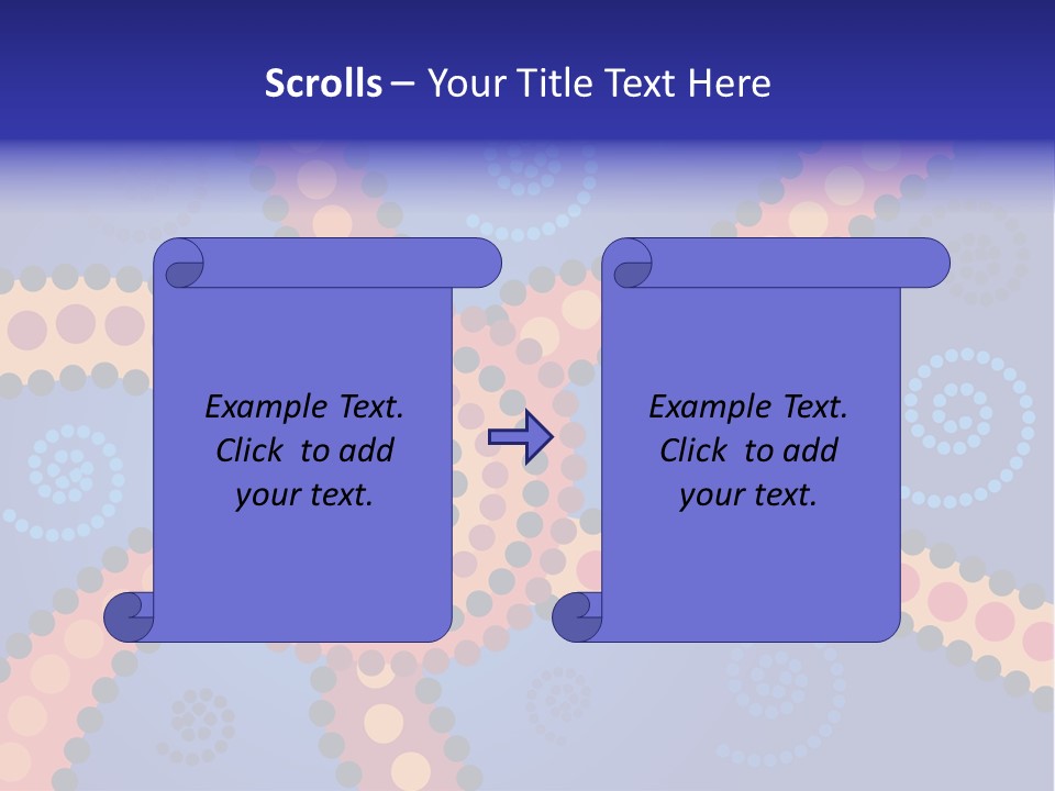 Jpeg Background Image Of Aboriginal Style Dot Art. PowerPoint Template