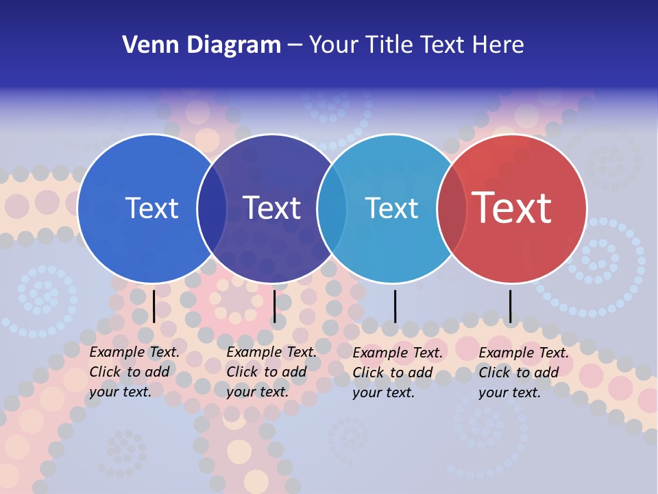Jpeg Background Image Of Aboriginal Style Dot Art. PowerPoint Template