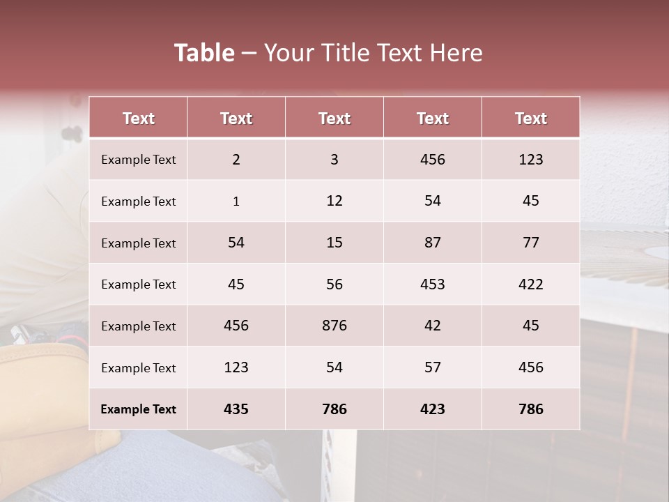 An Air Conditioning Repairman Working On A Compressor Unit. PowerPoint Template