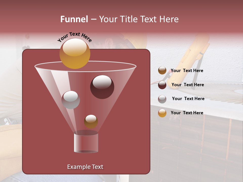 An Air Conditioning Repairman Working On A Compressor Unit. PowerPoint Template