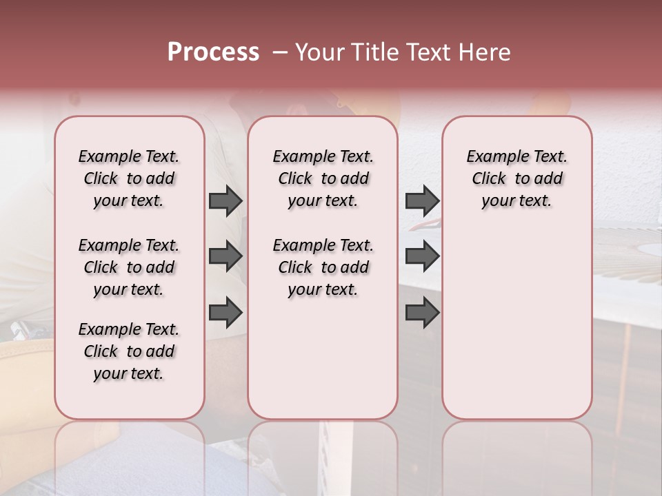 An Air Conditioning Repairman Working On A Compressor Unit. PowerPoint Template