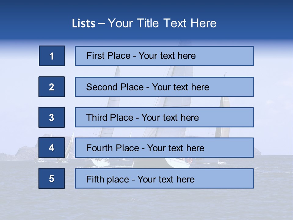 Sailing PowerPoint Template
