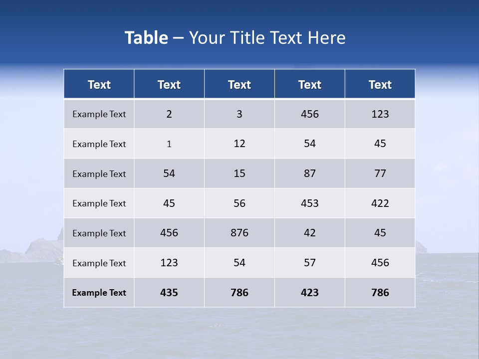 Sailing PowerPoint Template