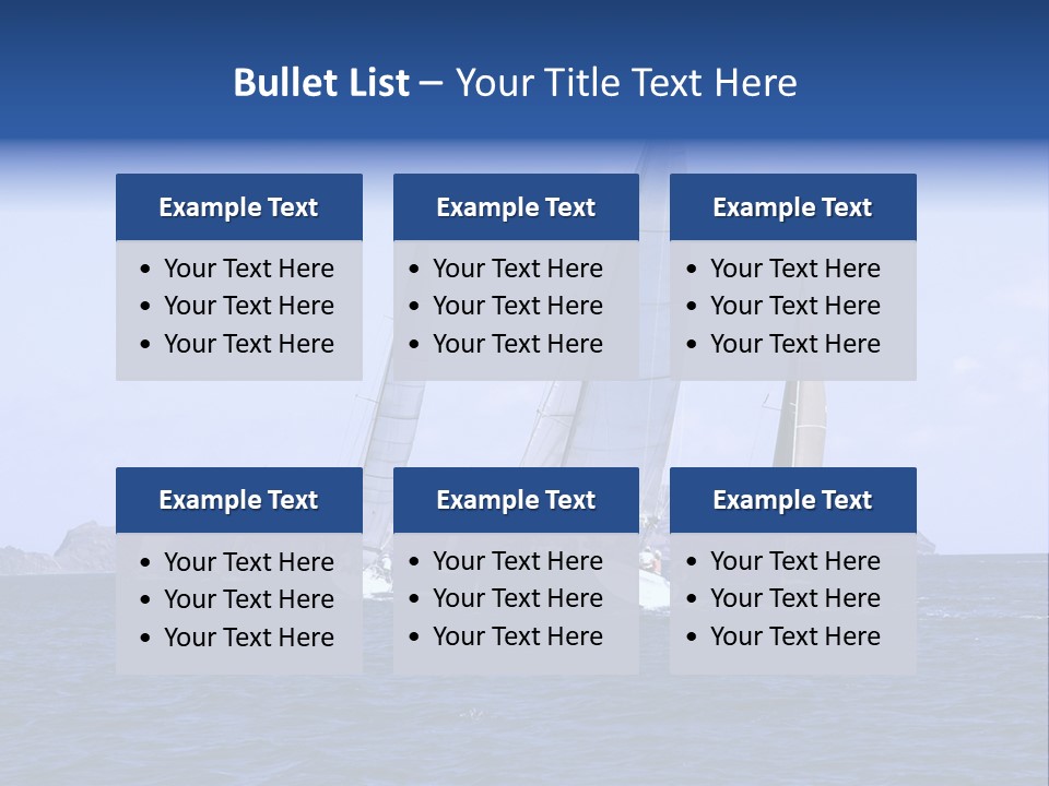 Sailing PowerPoint Template