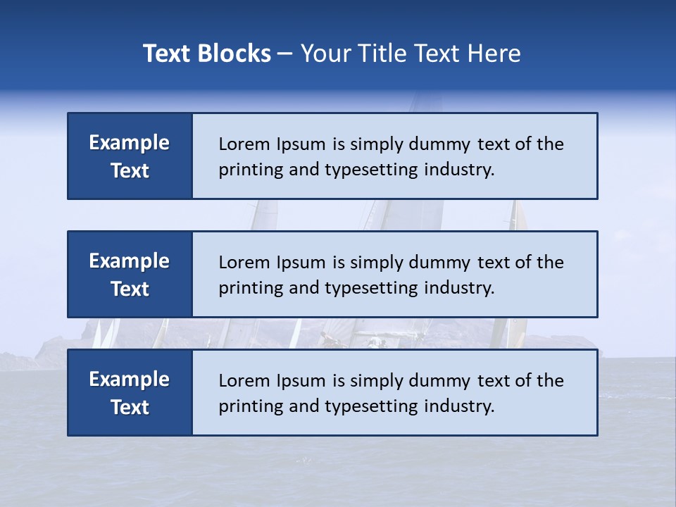 Sailing PowerPoint Template