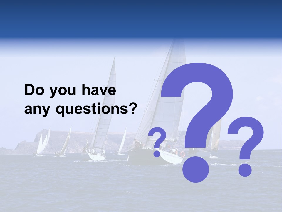 Sailing PowerPoint Template