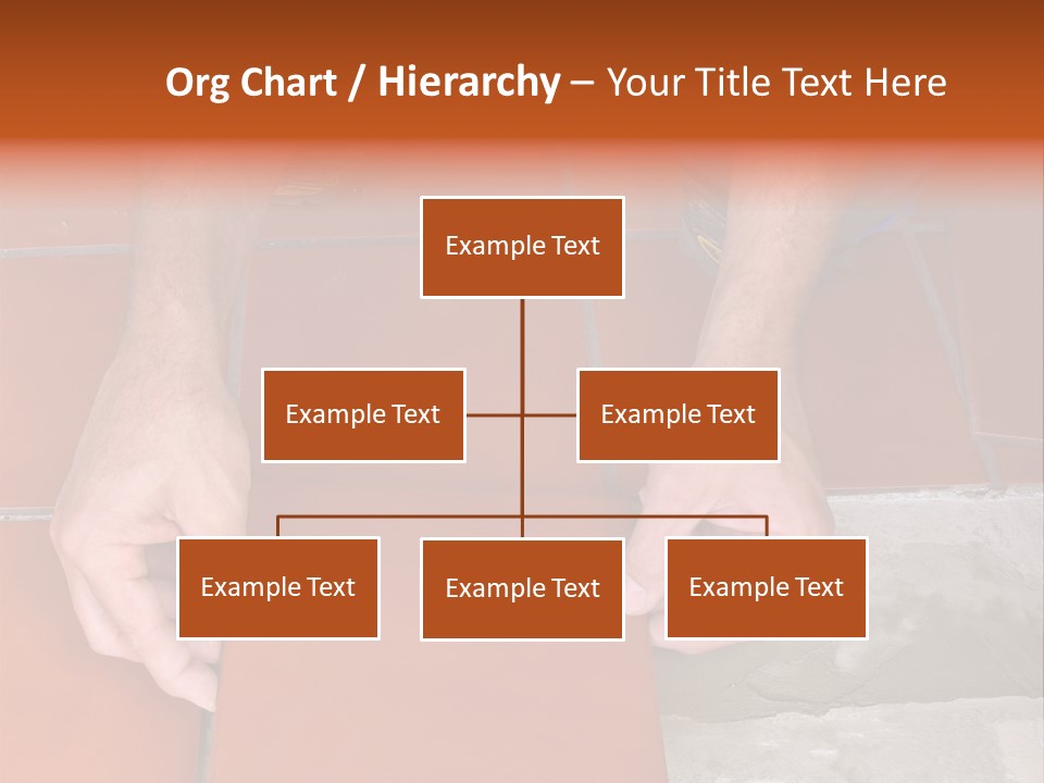 Laying Ceramic Tile PowerPoint Template