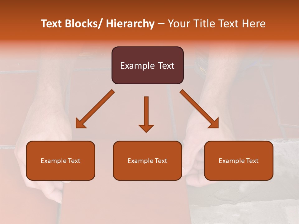 Laying Ceramic Tile PowerPoint Template