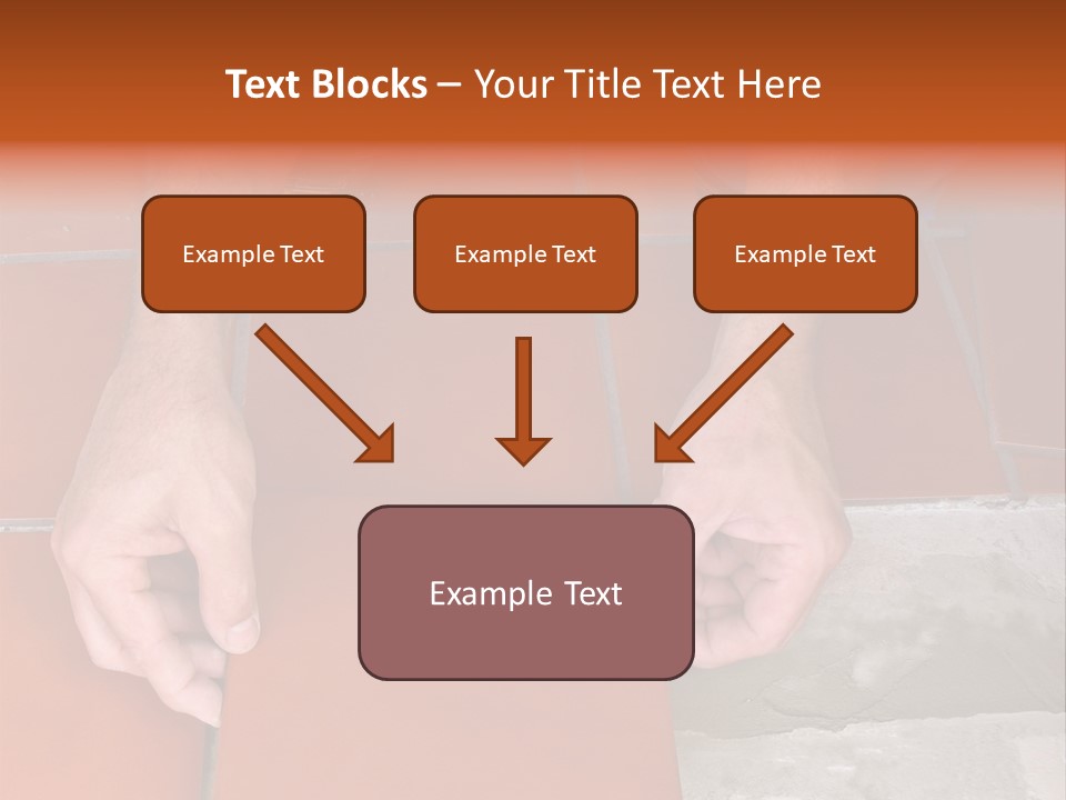 Laying Ceramic Tile PowerPoint Template