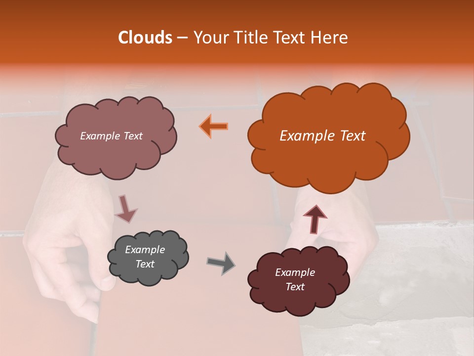 Laying Ceramic Tile PowerPoint Template