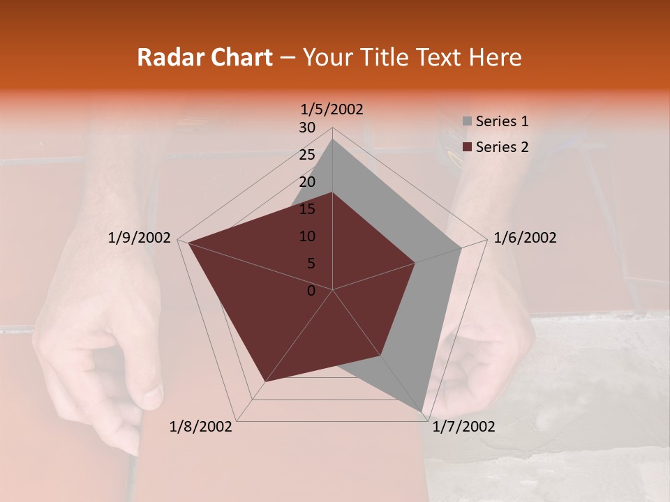 Laying Ceramic Tile PowerPoint Template