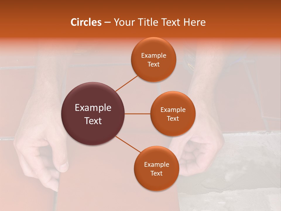 Laying Ceramic Tile PowerPoint Template