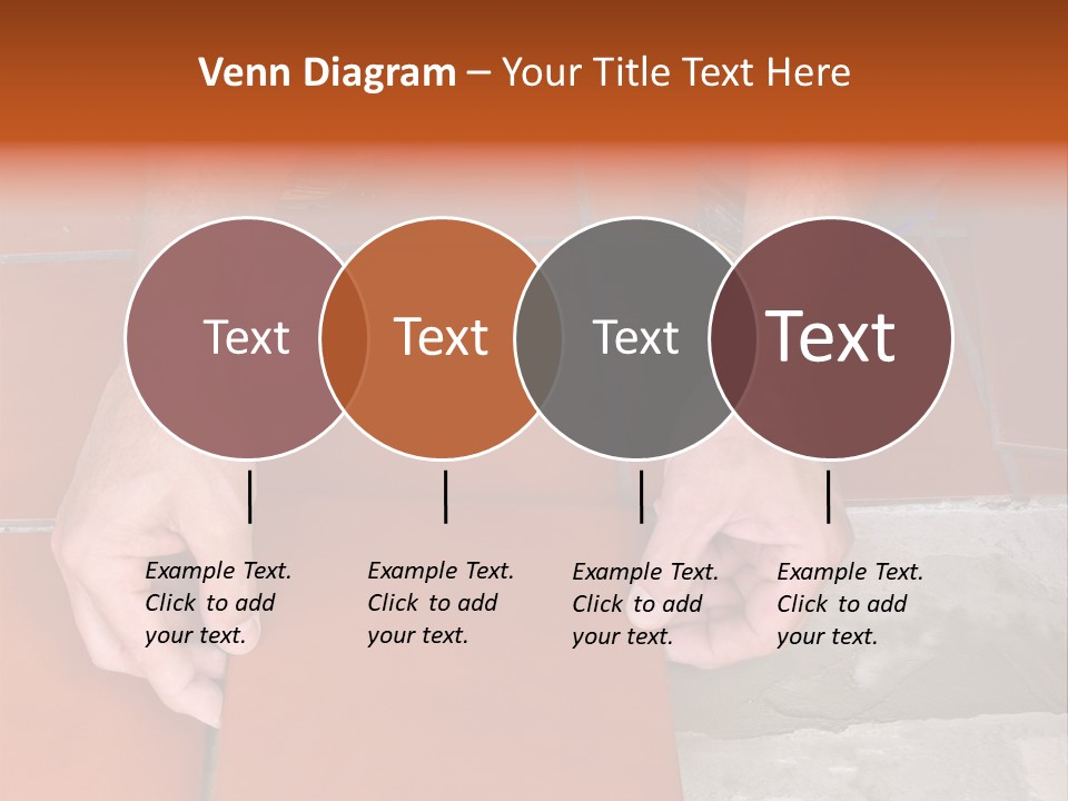 Laying Ceramic Tile PowerPoint Template