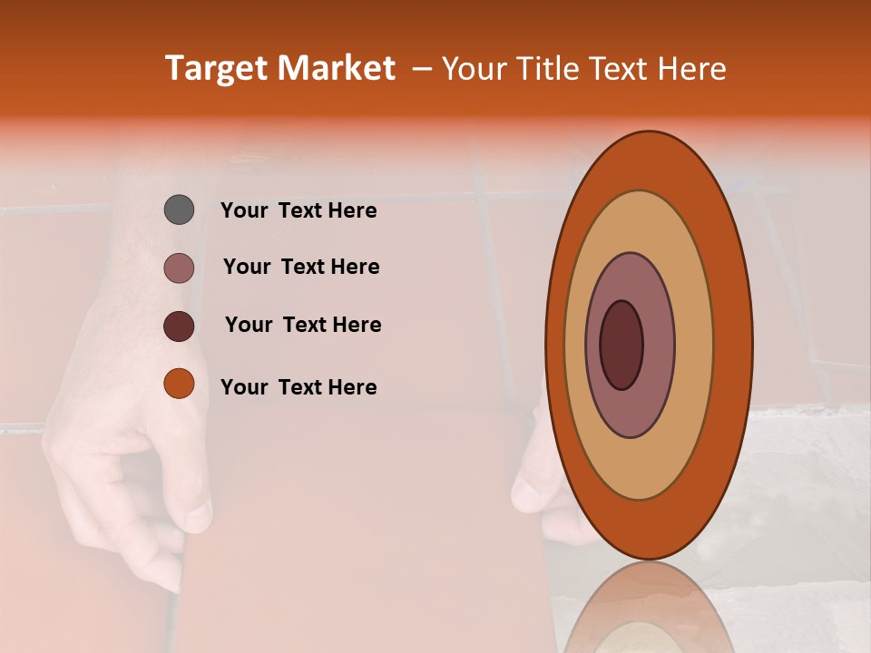 Laying Ceramic Tile PowerPoint Template