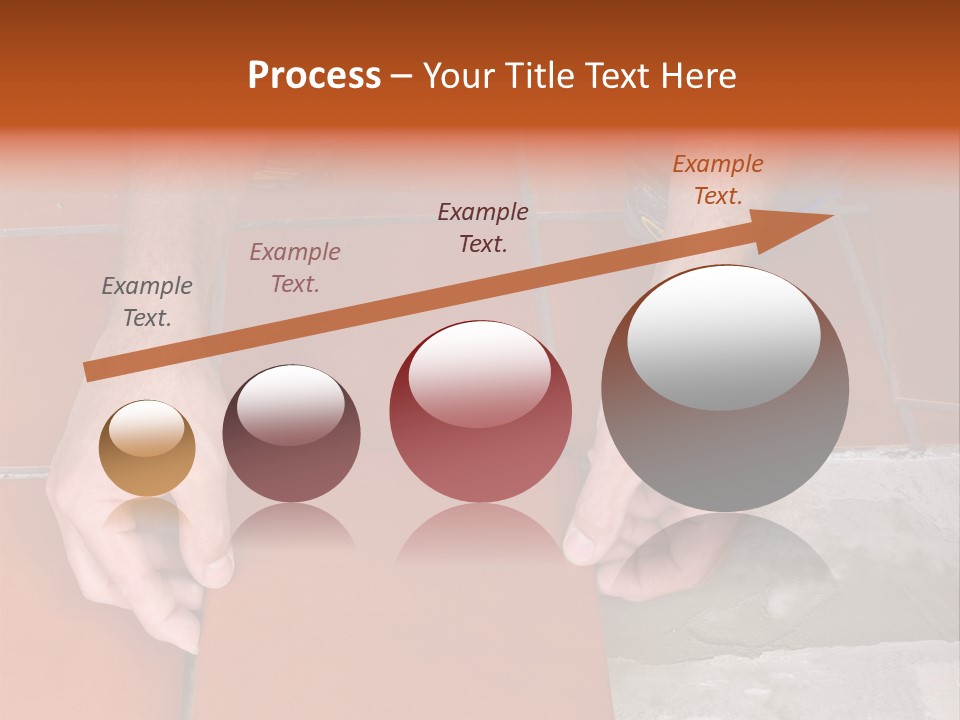 Laying Ceramic Tile PowerPoint Template