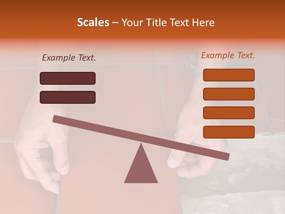 Laying Ceramic Tile PowerPoint Template