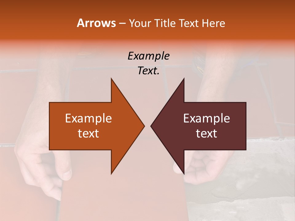 Laying Ceramic Tile PowerPoint Template