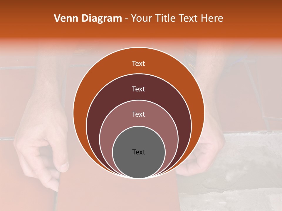 Laying Ceramic Tile PowerPoint Template