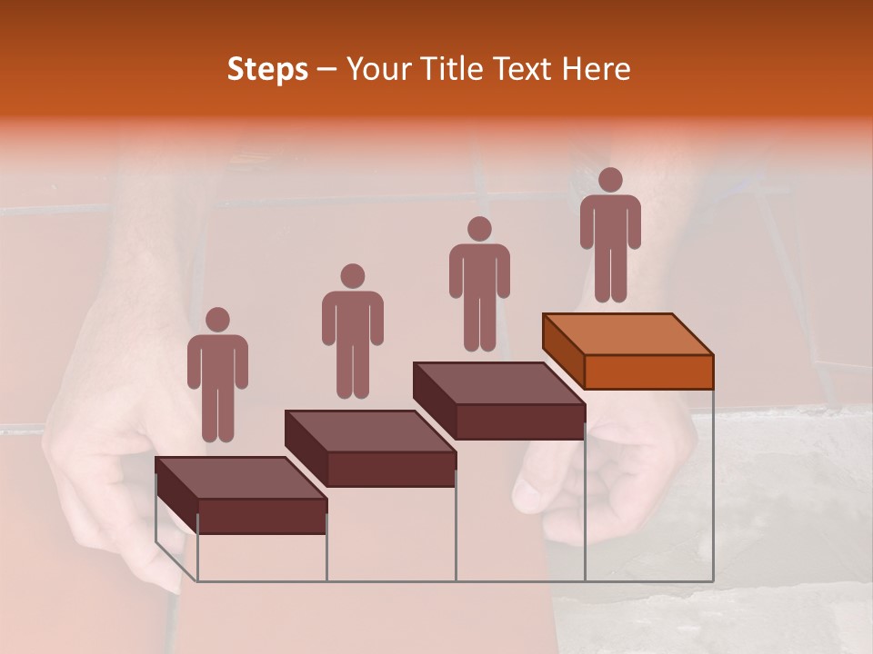 Laying Ceramic Tile PowerPoint Template
