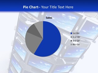 Global Television Concept 3D Rendering PowerPoint Template