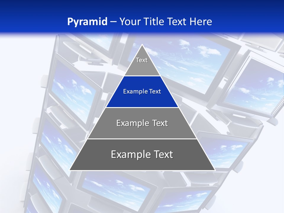 Global Television Concept 3D Rendering PowerPoint Template