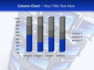 Global Television Concept 3D Rendering PowerPoint Template