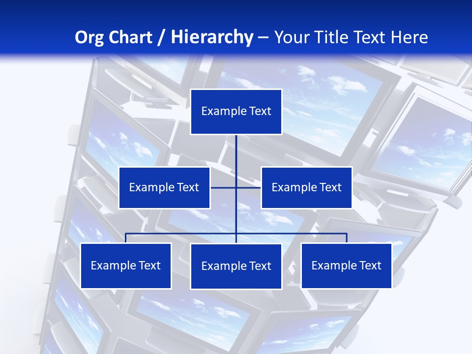 Global Television Concept 3D Rendering PowerPoint Template