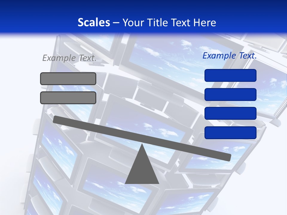 Global Television Concept 3D Rendering PowerPoint Template