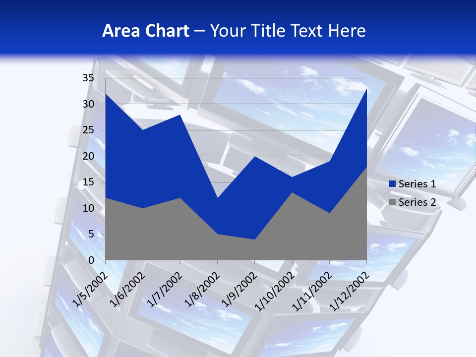 Global Television Concept 3D Rendering PowerPoint Template