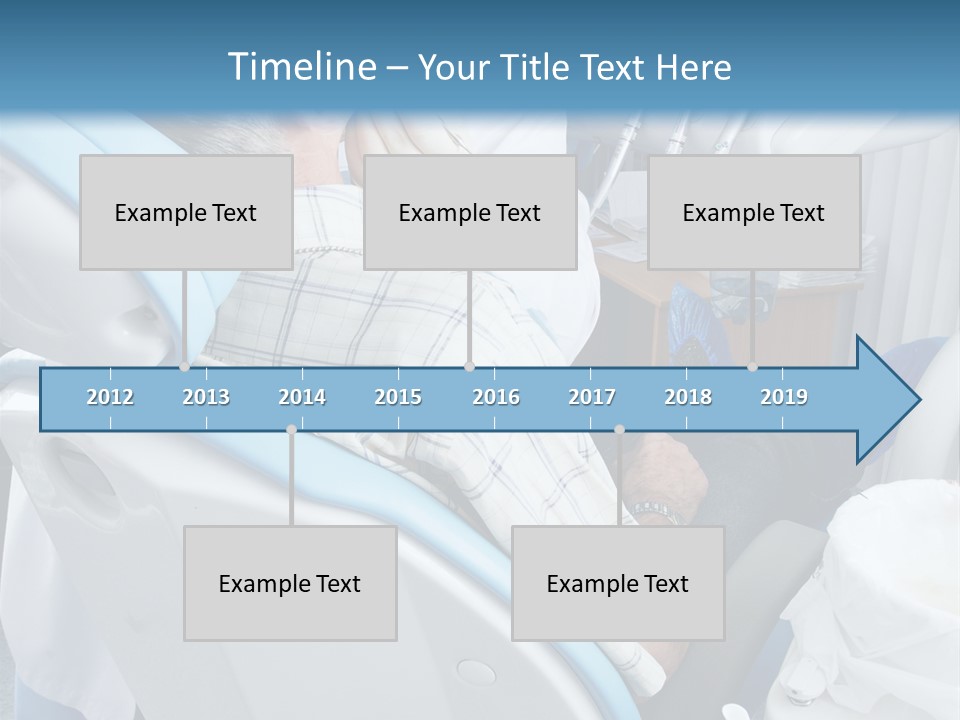 Dental Background: Work In Clinic (Operation, Tooth Replacement) PowerPoint Template