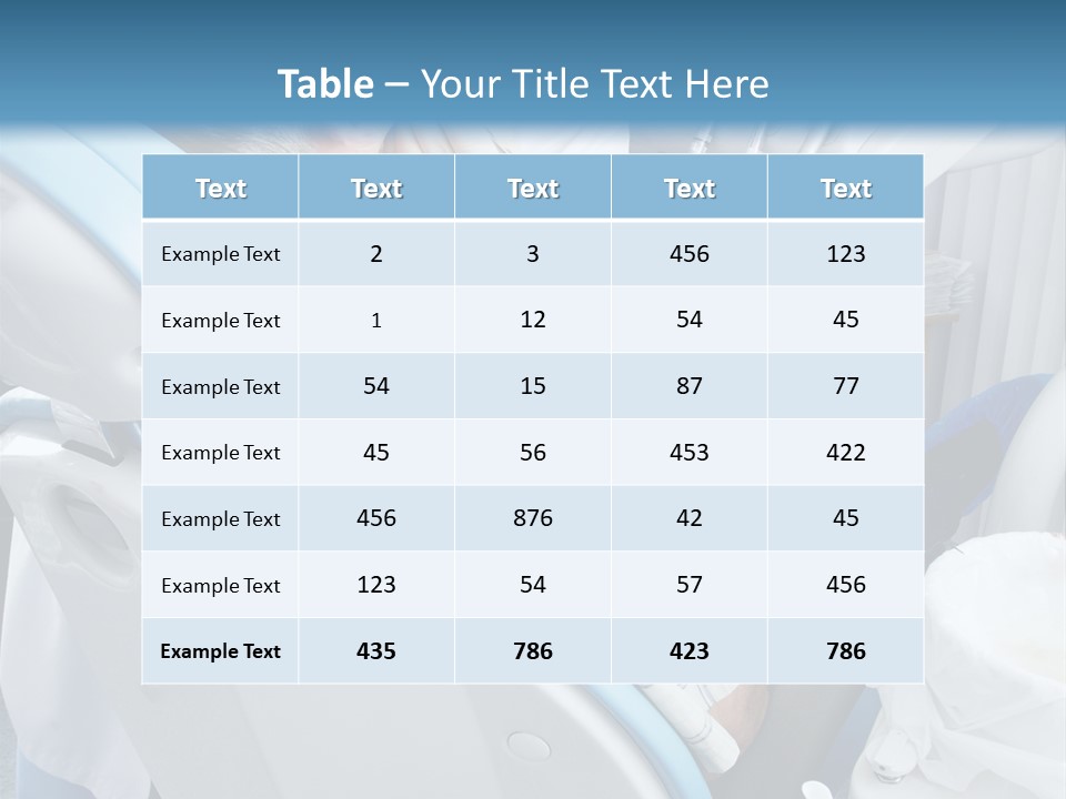 Dental Background: Work In Clinic (Operation, Tooth Replacement) PowerPoint Template